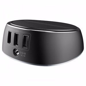 Juhtmevaba laadija Baseus Star 2in1 must 10W (kiirlaadija) + 3 USB-porti