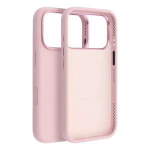 Ümbris jaoks iPhone 17 AIR Forcell F-Protect Raam Premium ühilduv koos Magsafe roosa