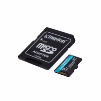 Kingston memory card 1TB microSDXC Canvas Go Plus Gen4 200MB/s A2 U3 V30 + adapter