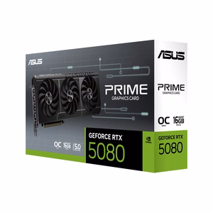 ASUS Prime GeForce RTX 5080 OC 16 GB GDDR7 Videokaart