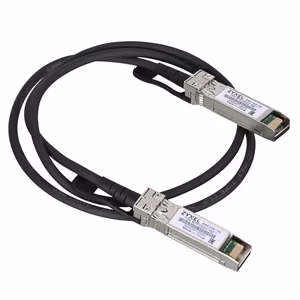 Zyxel DAC10G-1M-ZZ0103F – 1 m SFP+ otseühenduskaabel, must