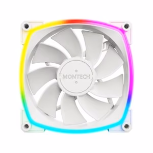 Montech korpuse ventilaator 120mm RX120 PWM valge