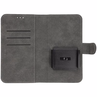 Wonder Common universaalne raamatümbris (M) Samsung S21/S10/Note/Note 2/Note 3/Huawei P30 Lite/P9/P9 Lite pruun