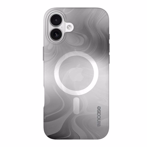 Incase Halo Case MagSafe'i toega ümbris iPhone 16 Plusile, Oil Slick Smoke värvitoonis