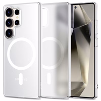 Tech-Protect MagSlim MagSafe Ümbris jaoks Samsung Galaxy S25 Ultra - läbipaistev