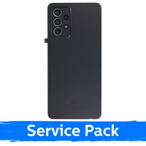 Tagakaas, ühilduv Samsung A528 A52s 5G / Suurepärane must / (Service Pack)