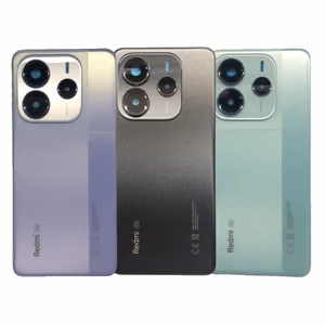 Tagakate ühildub Xiaomi Redmi Note 14 5G must (kaamera läätsega) OEM