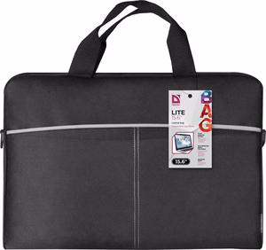 Defender Lite sülearvuti kott 39.6 cm (15.6") must, hall