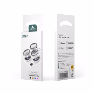 Etteri camera lens protector jaoks iPhone 17 Pro / 17 Pro Max must