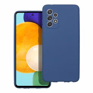 Чехол для Samsung A52 5G / A52 LTE (4G) / A52S Silicone синий