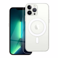 CLEAR MAG ÜMBRIS with camera protection compatible with MagSafe jaoks IPHONE 13 Pro Max läbipaistev