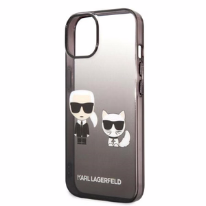 Karl Lagerfeld KLHCP14STGKCK iPhone 14 6,1 "hardcase must / must Gradient Ikonik Karl & Choupette
