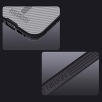 Nillkin CamShield Pro MagSafe Compatible Ümbris jaoks iPhone 17 - Läbipaistev Must