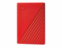 WD My Passport 2TB kaasaskantav HDD punane