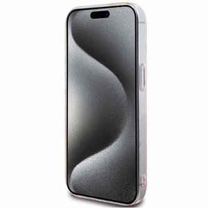 Hello Kitty IML Gradient Electrop Kitty Head ümbris jaoks iPhone 15 - roosa