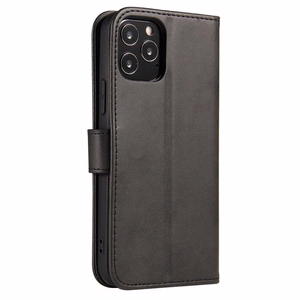 Magnet Case elegantne ümbris ümbris kate klapiga ja stendi funktsiooniga Honor Magic3 must