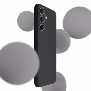 3mk Silicone Ümbris jaoks Samsung Galaxy A55 5G - must