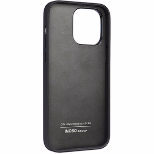 Audi Synthetic Leather iPhone 14 Pro Max 6.7" must/must hardcase AU-TPUPPCIP14PM-TT/D1-BK