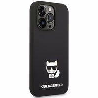 Karl Lagerfeld KLHCP14XSLCTBK iPhone 14 Pro Max 6.7 "hardcase must / must Silicone Choupette Body