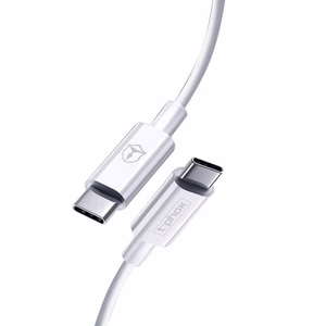T-PHOX CABLE GLARY LITE SERIES 3W 1M USB-C/USB-C WHITE