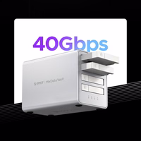 Orico 8848U4 DAS seeria 4-pesaline M.2 NVMe SSD kettamassiiv - valge