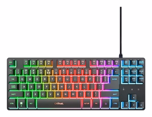 Trust GXT 833 Thado TKL mänguklaviatuur USB QWERTY US English must