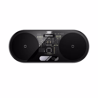 Dual Qi wireless laadija Baseus Digital LED Display, 20W