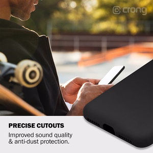 Crong Color Cover ümbris seadmele iPhone SE (2020 / 2022) / 8 / 7, punane