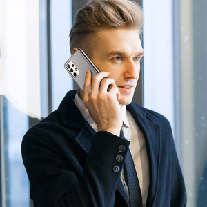 Dux Ducis Fino чехол из нейлонового материала для Samsung Galaxy A73 синий