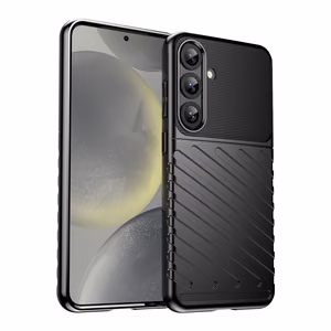 Thunder Ümbris jaoks Samsung Galaxy S25+ Silicone Armored Cover - must