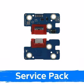 Charging Port Samsung X200 / X205 Tab A8 10.5'' Koos Flex / Plata (Service Pack)