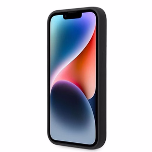 Karl Lagerfeld Silicone Ikonik ümbris jaoks iPhone 14 Pro - must