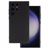 Back Ümbris MATT jaoks SAMSUNG GALAXY S23 ULTRA must