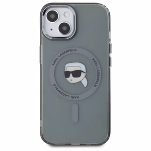 Karl Lagerfeld KLHMP15SHLSKIK iPhone 15 6.1" must/must hardcase IML Metal Karl Head MagSafe