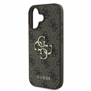 Guess 4G Big Logo Ümbris jaoks iPhone 16 - Brown