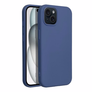 SILICONE case jaoks IPHONE 15 sinine