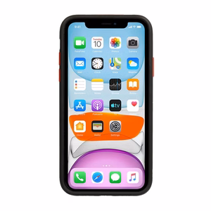 Vennus бампер с цветными кнопками для Samsung Galaxy A20S чёрный