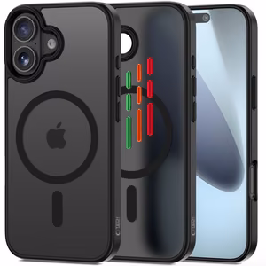 Tech-Protect MagMat XT 4-set MagSafe ümbris jaoks iPhone 17 - matt must