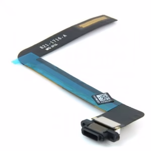 Charging Port Ühildub Apple iPad Air 2 koos Flex / Must / OEM