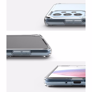 Ringke Fusion tpu korpus koos raamiga Samsung galaxy a73 läbipaistev