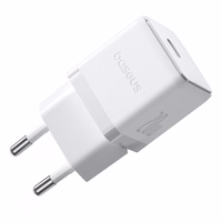 Laadija Baseus Palm 20W USB-C + USB-C to USB-C kaabel 1.0m valge P10111602213-01