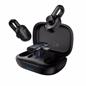 Juhtmevaba lavalier-mikrofon Hoco L27, USB C, must