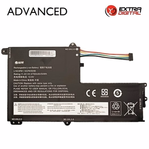 Sülearvuti aku LENOVO L15C3PB1, 4750 mAh, Extra Digital Advanced