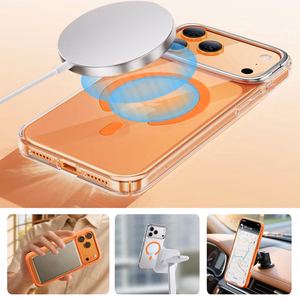 MagSafe Tech-Protect MMP-200 Magnetic Ring for Phone - Orange