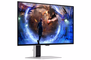 Samsung G60SD monitor 68,6 cm (27") 2560 x 1440 pikslit Quad HD OLED hõbedane