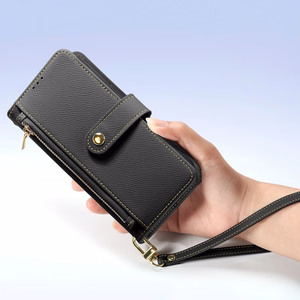 Dux Ducis Lawa Leather Ümbris jaoks iPhone 15 Pro - Must