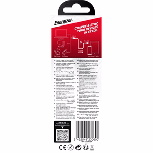 Energizer Classic C610MGBK USB-A–Micro-USB laadimis- ja andmekaabel, 1,2 m, must