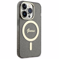 Guess GUHMP14XHCMCGK iPhone 14 Pro Max 6.7" must/must hardcase Glitter kuldne MagSafe