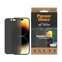 PanzerGlass Classic Fit antibacterial privaatsus glass jaoks iPhone 14 Pro