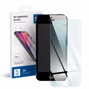 Karastatud klaas to iPhone 5 / 5C / 5S sinine Star